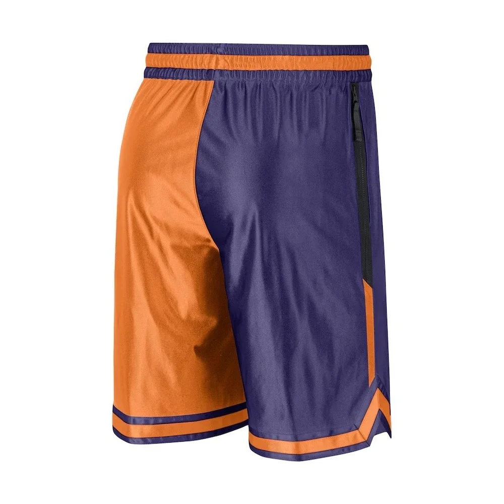 Nike Phoenix Suns Standard Issue Basketball Shorts Orange Purple Mens L DZ0043